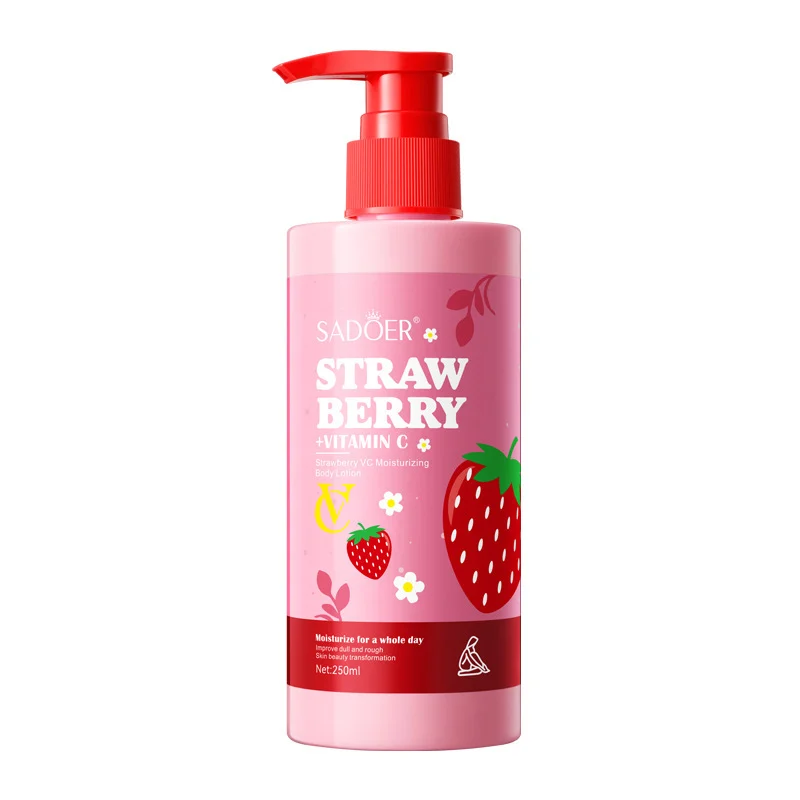 sadoer-strawberry-vc-moisturizing-body-lotion-vel-6urqg5jd-1 SADOER Strawberry VC Moisturizing Body Lotion and Hand Care Cream for deep skin hydration and radiance